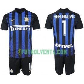 Camiseta de fútbol Inter Milan HANDANOVIC 1 Niño 1ª equipación 2018/2019